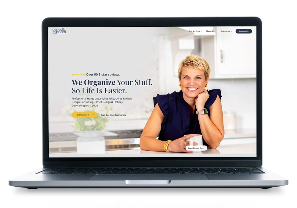 Attorney Web Design Example St louis web design company
